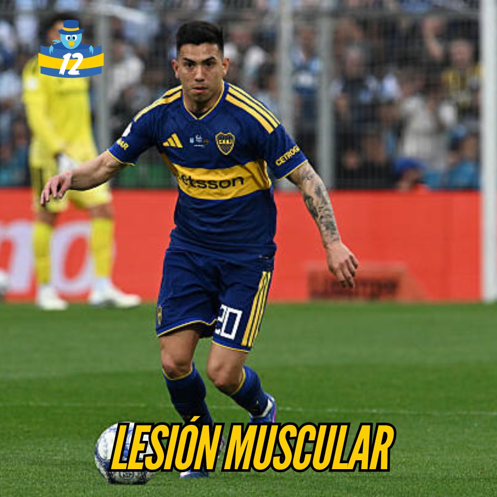 la12tuittera's tweet photo. 🚨AHORA | ALAN VELASCO ESTÁ LESIONADO.

ℹ️Informa @monroigdiego que tras los estudios, #Velasco tiene una lesión muscular en el aductor de la pierna izquierda.

❌Se pierde por lo menos los partidos vs Instituto, la ida de semis vs Vasco Da Gama y vs Talleres, apunta a llegar a la revancha en Brasil, sino su vuelta podría ser ante Independiente.