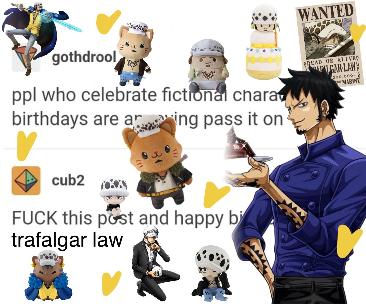 lawxpresso's tweet photo. IT'S LAW'S BIRTHDAY!!! LAW'S BIRTHDAY!!!!!!!!! https://t.co/mhk8JulvJ1