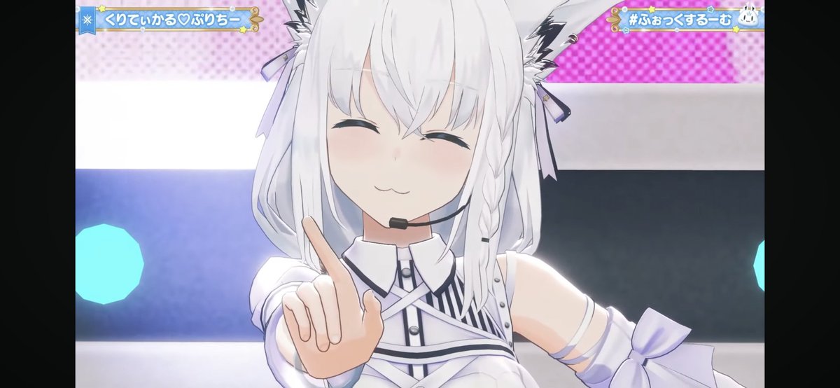 Yakumooreano's tweet photo. @YouTubeJapan @shirakamifubuki この笑顔です
 #ふぉっくするーむ https://t.co/ybsGQsn0Ok
