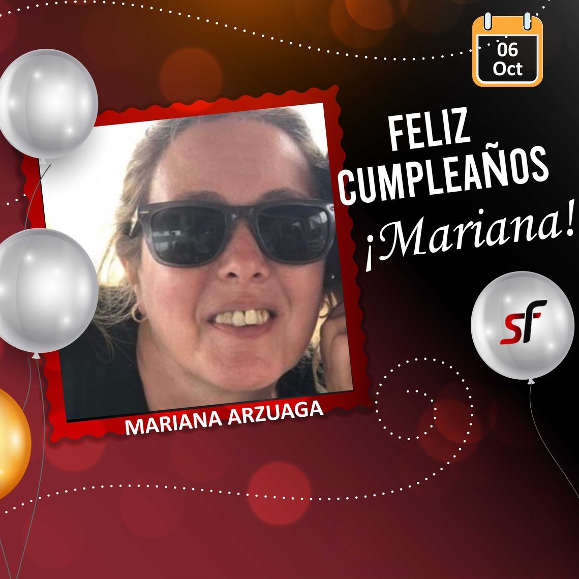 SFproductores's tweet photo. 🎂 Muy feliz cumpleaños, Mariana!

Te deseamos un cumple espectacular y que lo disfrutes a lo grande!

🥂 Brindamos por vos y por todo lo bueno que está por venir.
✨ ¡Muchas Felicidades!

#sfproductores #cumpleaños #celebracion #PAS ⁣ https://t.co/4gaemb1yf2