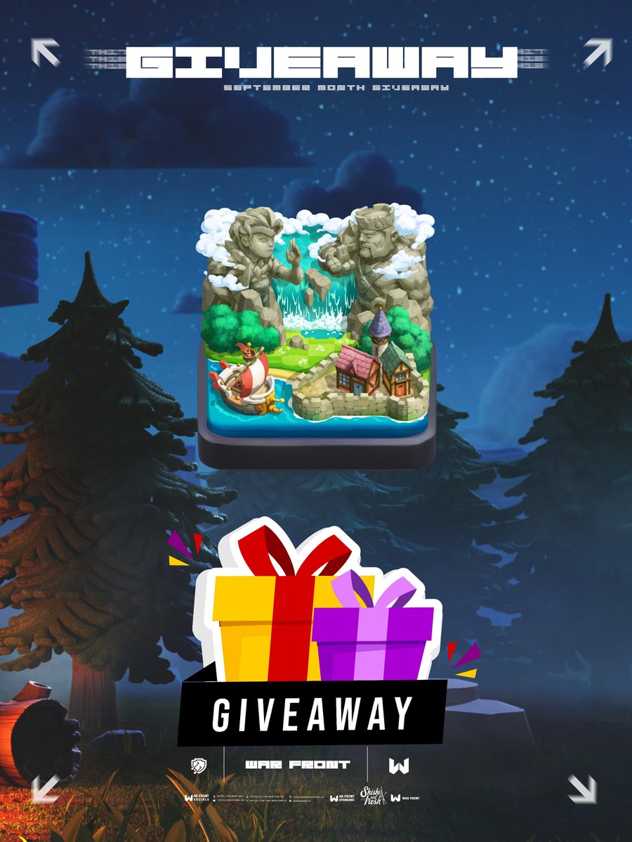 war_frontlk's tweet photo. 🎁 OCTOBER GIVEAWAY IS LIVE 🎁

We're giving away,
1 × Anime Scenary 

How to enter :
Subscribe yt &amp; Leave a comment
https://t.co/XzmpQFIRNF

⏰ Winners announced in 5 days

#GiftedBySupercell 
#WarFRONT https://t.co/ALwZIl1KSv