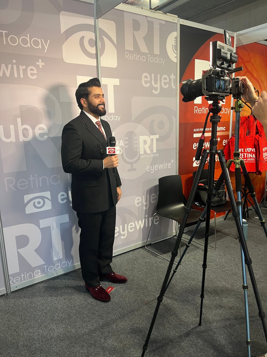 RetinaToday's tweet photo. We had a blast in Vienna at Euretina 2026! The exhibit hall was bustling, the sessions were packed, and our booth was swarmed! We cannot wait to give out more “We Love Retina” bags at FLORetina in December. #retina #Euretina2026 https://t.co/AsQ3ju1Dhu