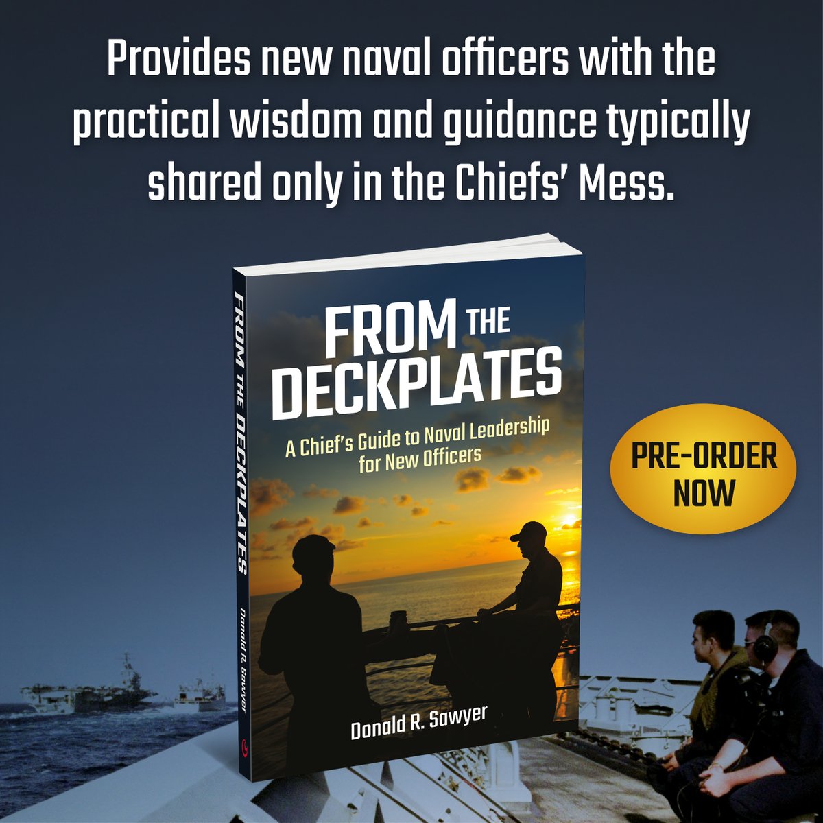 casematepub's tweet photo. Available for Pre-Order: "From the Deckplates" is a helpful guide for new naval officers containing the unwritten rules, human element, and real-world advice that technical manuals cannot capture.
💻️: https://t.co/6dJzA4X9yv
#militaryhistory #navalhistory #navalofficers https://t.co/wKXqaLt28f