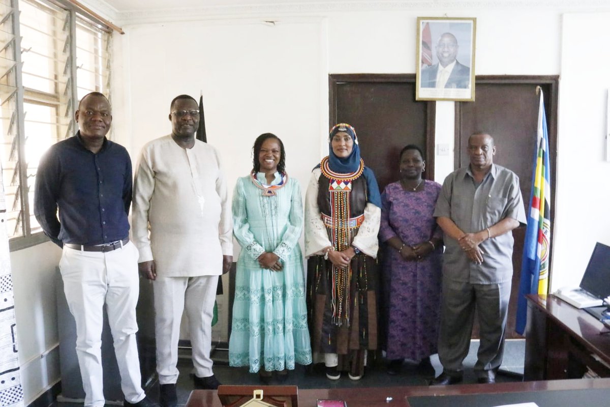 NGECKenya's tweet photo. NGEC IN TURKANA: COMMISSION MEETS COUNTY COMMISSIONER AND INSPECTS PROPOSED REGIONAL OFFICE

The Commission continued its mission to Turkana County with a courtesy call on the County Commissioner, Mr Julius Kavita, at his office in Lodwar. The delegation was led by the Chairperson, Hon. Rehema Jaldesa. She was accompanied by Vice Chairperson Commissioner Thomas Koyier, EBS, Commissioner Caroline Lentupuru, MBS, HSC, and the Commission Secretary/CEO, Dr Purity Ngina, MBS.

The discussions covered gender-based violence and domestic violence in the county. They also touched on the public debate over the equitable management of county resources, particularly revenue from oil.

The Commission briefed the County Commissioner on the office space it has identified at the Bishop Mahon Centre, where it plans to establish its Turkana regional office. It also outlined a dedicated programme of male engagement. Under the programme, men will be given a platform and trained as champions of equality, non-discrimination and the rejection of violence.

The Commission later visited the Bishop Mahon Centre to inspect the premises.

#NGECinTurkana