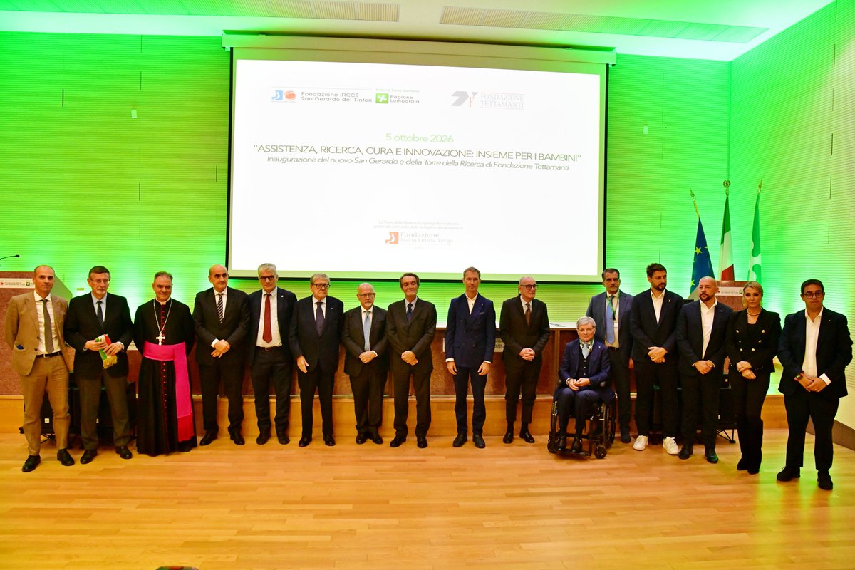 ConsLomb's tweet photo. Il Presidente del @ConsLomb @FedericoRomani0 ha partecipato all’inaugurazione della #TorredellaRicerca, un hub della ricerca internazionale sulle #leucemiepediatriche, collegato all'Ospedale San Gerardo di #monza.
Leggi su #LombardiaQuotidiano ⬇️
https://t.co/RZlTyBDZ5C https://t.co/n3do0iVTXm
