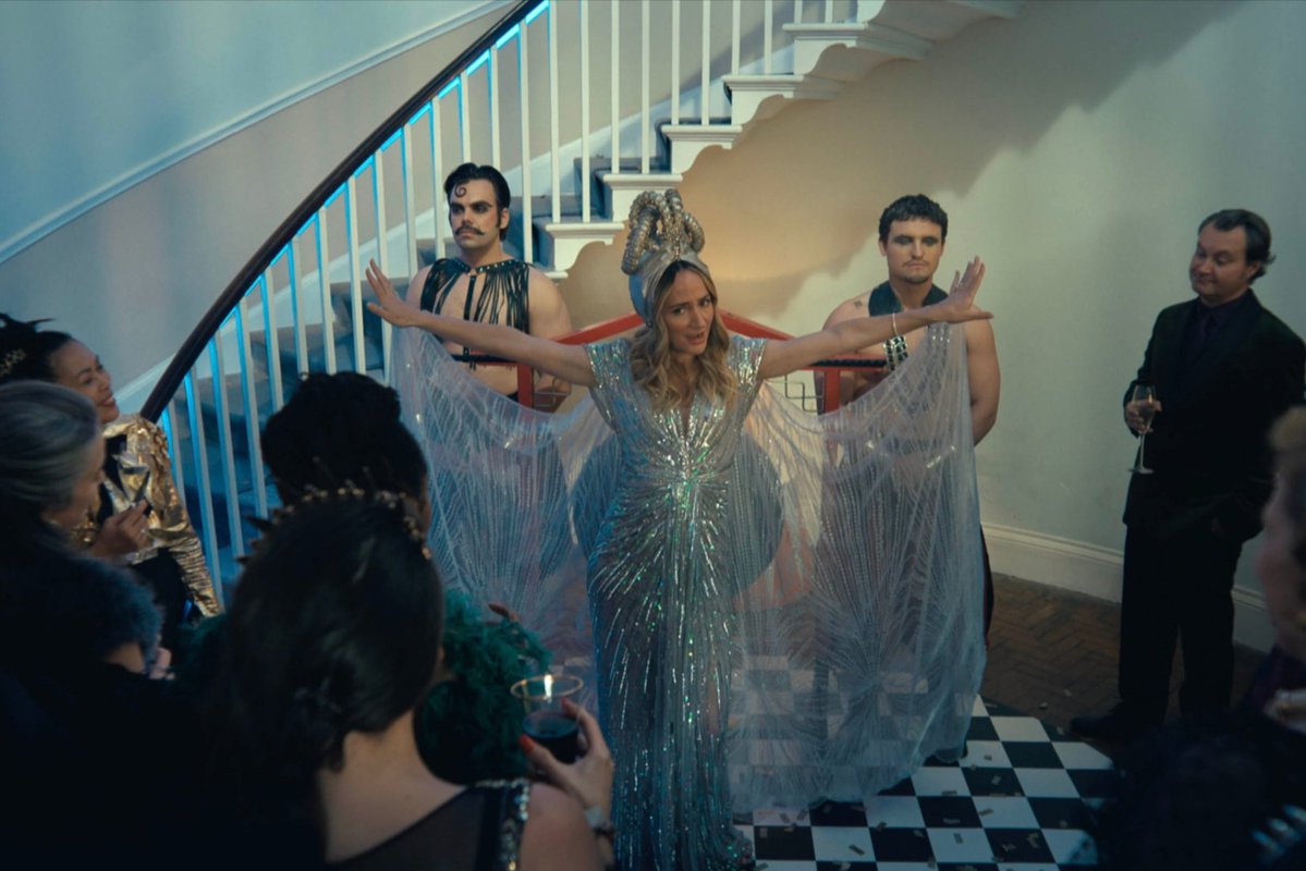 itvstudios's tweet photo. First look at The Party 👀

A lavish birthday. A surprise political announcement. And secrets from the past threatening to surface.

Watch The Party Sunday at 9pm on ITV1.

Produced by World Productions, part of ITV Studios.

#TheParty https://t.co/sAxJK1PvhA