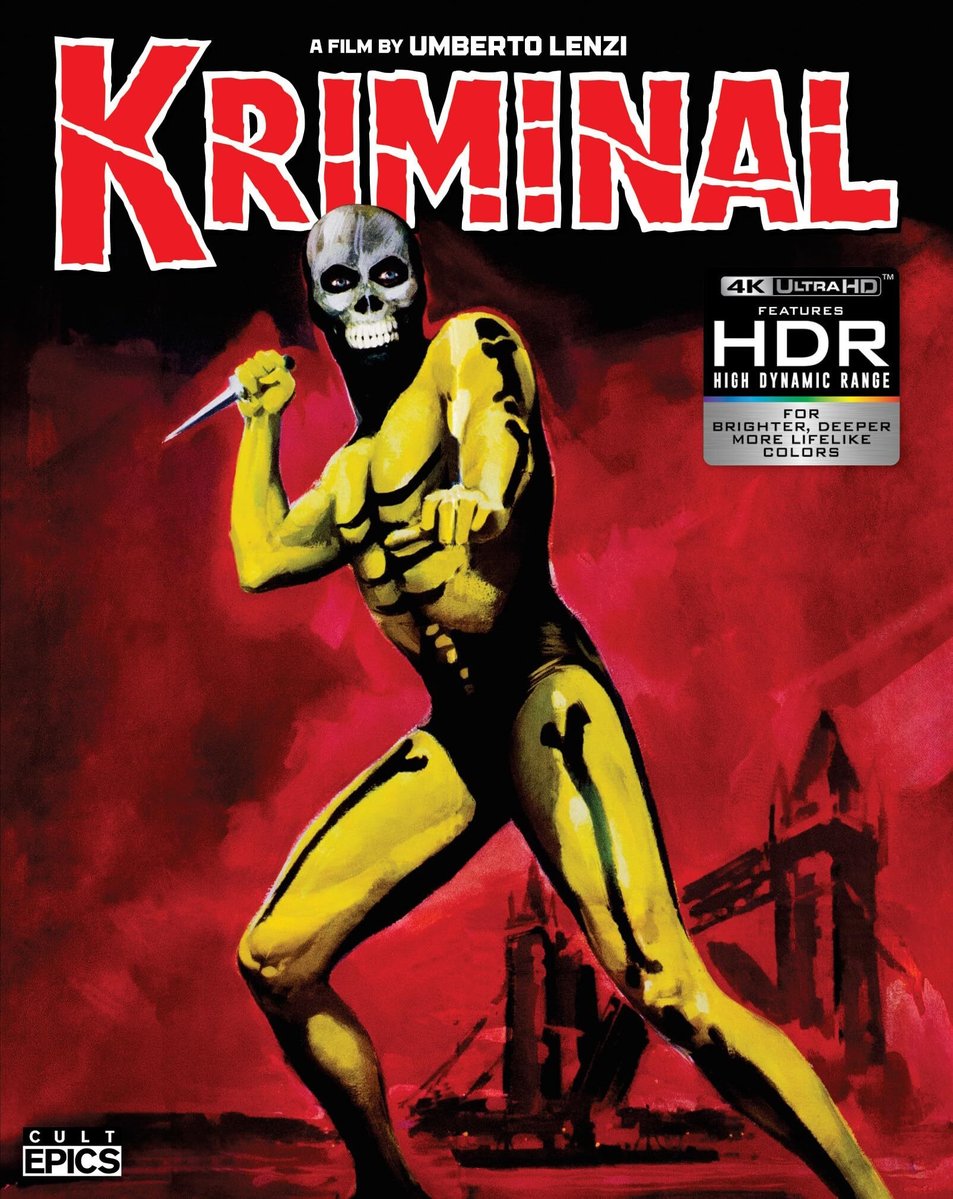 ecc72's tweet photo. Cult Epics unmasks KRIMINAL in 4K! (review): https://t.co/AfqZb4Ea6j @dvdcompare @mvdentgroup @CultEpics https://t.co/7yyowOLXAn