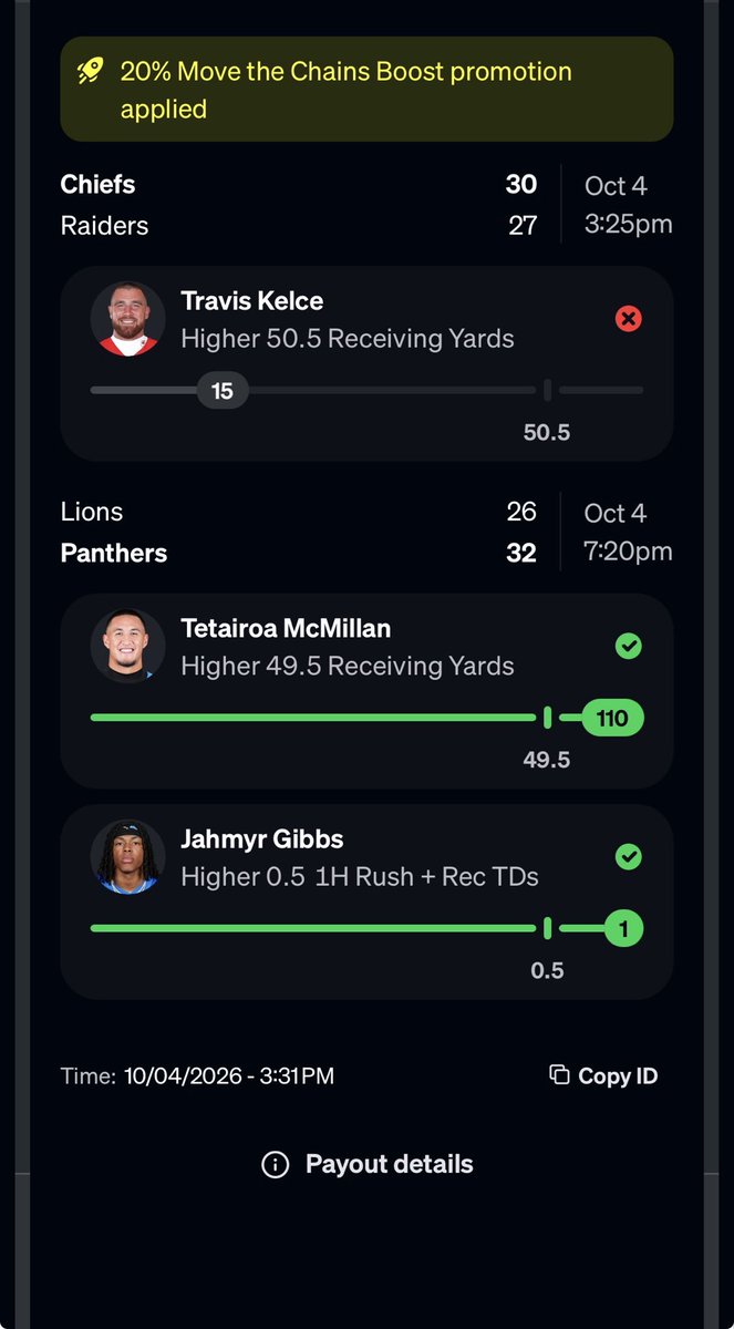 PropSlayerr's tweet photo. 42x ❌ 5.06x ❌ 5.25x ❌
1 away on all slips ! Such a bitter sweet experience lol almost broke the bank 🏦
We’re back tonight for Monday Night Football! 🏈
#SportsBetting #PrizePicks #UnderdogFantasy #Propbets #Chalkboard #Kalshi https://t.co/wPk7ljN4fJ