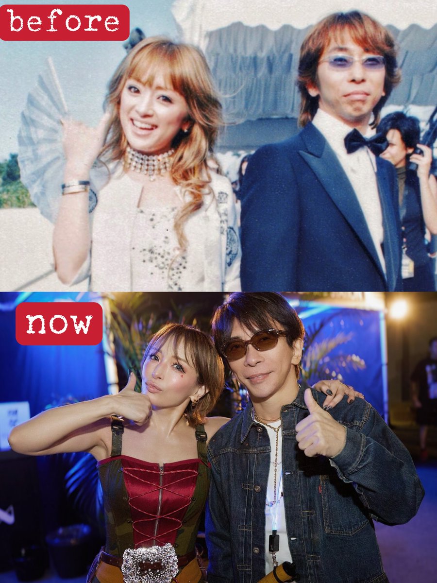 jglzi736741's tweet photo. ayu✖️masa❤️
before👉now
#浜崎あゆみ 
#松浦勝人 
#maxmatsuura 
#ayumasa https://t.co/6YQ9aiecTI