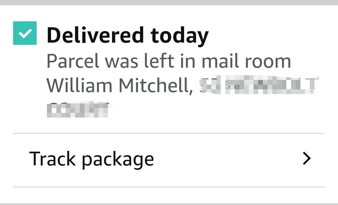 Doktor_Wilhelm's tweet photo. Hey @AmazonUK this isn't the first time that your delivery people have claimed to have delivered a package when they haven't, but now they are inventing new places that don't exist to claim they've left the it in, or is "mail room" a code word for thrown in a ditch or something? https://t.co/VdCLCOMY5q