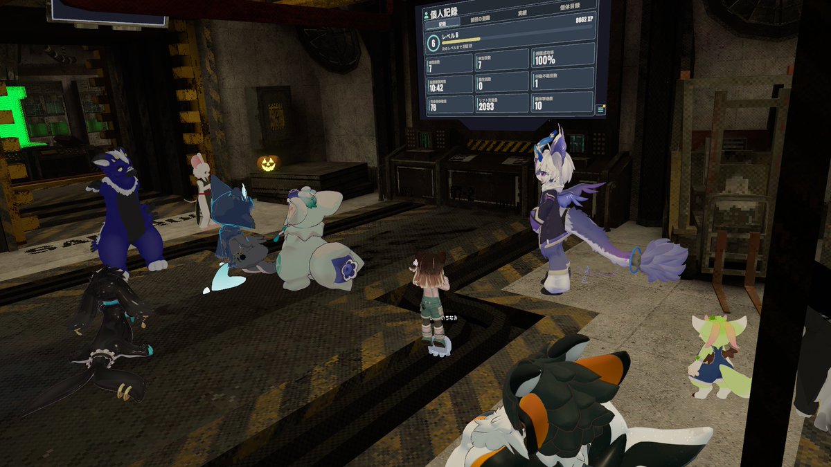 hiro_poke_sub1's tweet photo. その後はDEADLIGHTというゲムワを遊んできました～。
初プレイでしたがコレは面白い～。
人数多いほうが経験値効率がいいのでやめ時が分からずにずっとやってしまうたいぷのげむわですね
その後は、LefTonboさんとpikaさんの開発中ワールド→を巡りました。
写真は閉じ込められたてんかくんです。 https://t.co/YkJzqcfXPk