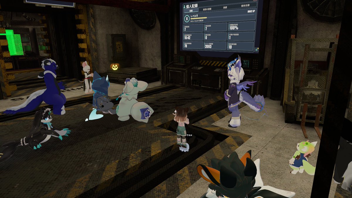 hiro_poke_sub1's tweet photo. その後はDEADLIGHTというゲムワを遊んできました～。
初プレイでしたがコレは面白い～。
人数多いほうが経験値効率がいいのでやめ時が分からずにずっとやってしまうたいぷのげむわですね
その後は、LefTonboさんとpikaさんの開発中ワールド→を巡りました。
写真は閉じ込められたてんかくんです。 https://t.co/YkJzqcfXPk
