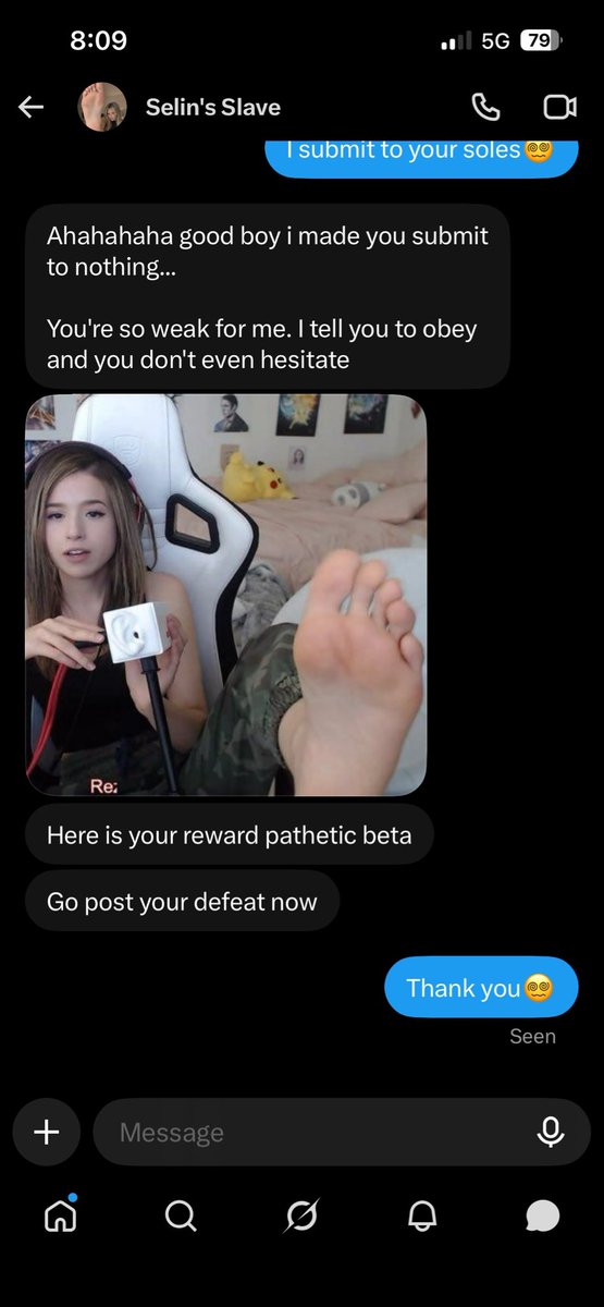 ximpm1n's tweet photo. Lost a #wankbattle to @battler743 made me submit so easily and made me cum to their soles I hope they let me worship their soles and cum on them😵‍💫 https://t.co/9bgtSQzgc4