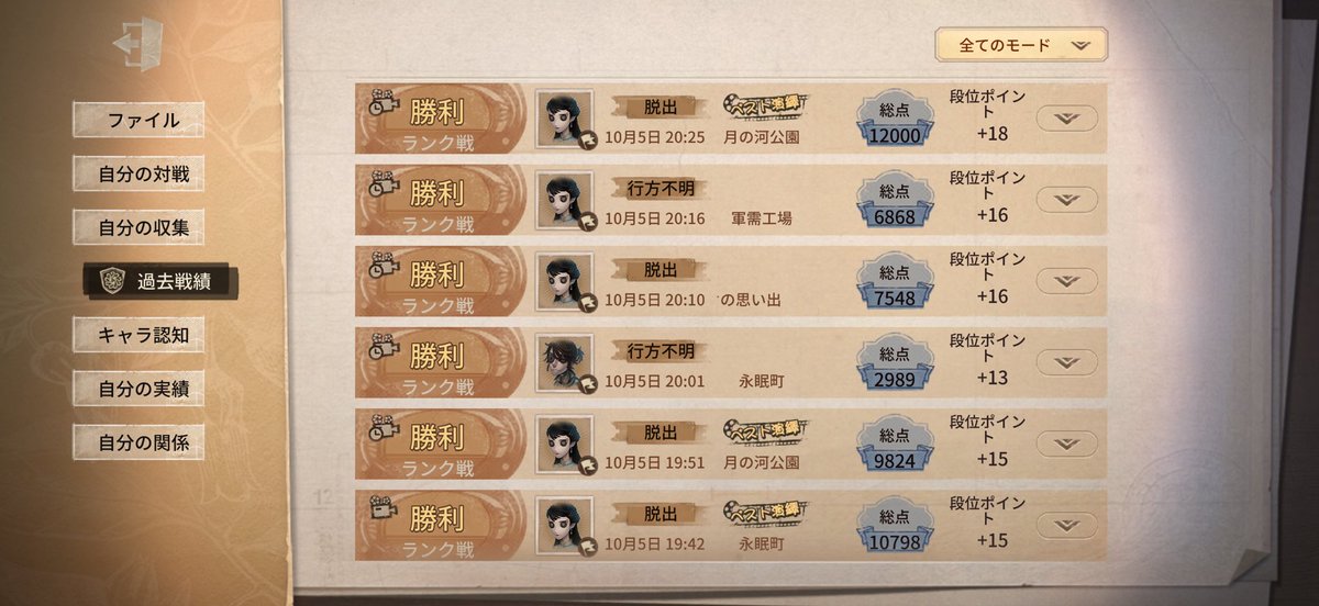 Neetllx's tweet photo. 3台分5回ぐらいできたし、10勝3敗で調子良き👌 https://t.co/x1klIrJOwa