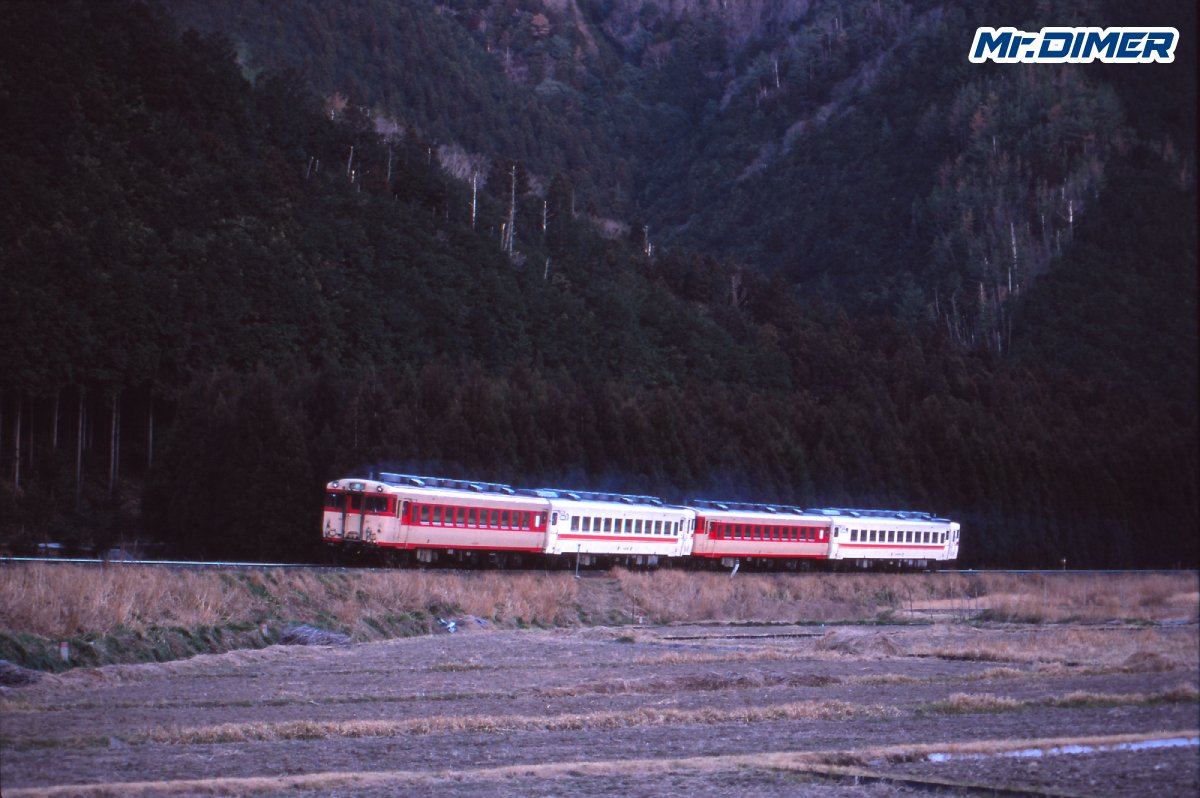 MrDIMER_X's tweet photo. 【廃車になったはずなのに】5年後、JR紀勢本線を走っていたキハ58 136

鉄道の話を調べていると、よくこの話題を見かけます。
「国鉄で廃車になり、部品取りとして有田鉄道へ渡ったキハ58 136が、無車籍のまま営業運転に使われ、しかもJR紀勢本線まで走っていた」

実際、136が国鉄で廃車となった後に有田鉄道へ渡り、1992年頃には営業列車としてJR紀勢本線��湯浅まで走っていたことは記録から確認できます。
しかし、「その時も無車籍だった」という部分については、決定的な根拠が確認できません。
つまりこの話、本当に不思議なのは「無車籍の車両がなぜJR線を走れたのか」ではなく、

「そもそも本当に無車籍だったのか」
ということなのです。

国鉄末期の1987年2月10日、分割民営化を目前にキハ58 136は廃車となりました。
1962年に日本車輌で製造され、小郡機関区に新製配置。山口線系統の急行「あきよし」などに使用された後、岩国へ転属して急行「ちどり」などで活躍しました。

1970年度には冷房化され、1983年には亀山へ転属。関西本線や信楽線、片町線、紀勢本線などの普通列車にも使用されます。
しかし国鉄末期にはキハ58系にも余剰が生じ、136はJRへ継承されることなく廃車となりまし���。
本来なら、ここでこの車両の話は終わるはずでした。

ところが廃車後、キハ58 136は同じく廃車となったキハ58 86とともに、和歌山県の有田鉄道へ渡っています。
当時の有田鉄道には元富士急行のキハ58001などが在籍しており、藤並から国鉄、後のJR紀勢本線へ乗り入れ、湯浅まで走る列車も存在していました。

136と86については、このキハ58001などを維持するための「部品取り車」として譲渡されたとする説明が広く知られています。
ところがキハ58 136には、それだけでは説明しにくい記録が残っています。

1992年。
キハ58001とキハ58 136を組んだ編成が、実際に営業列車として走っているのです。

『旅』1992年9月号には、藤並8時48分発の列車に136が入った記録があります。
さらに当時の映像には、有田鉄道線内だけでなく、JR紀勢本線へ乗り入れ、湯浅まで走る136の姿も残されています。

1987年に国鉄で廃車となったキハ58が、その5年後、今度は有田鉄道の列車としてJR西日本となった紀勢本線を再び走っていたことになります。
では、この時の136はどのような扱いだったのでしょうか。
ここで重要なのが、「国鉄で廃車になった」ことと「有田鉄道でも無車籍だった」��とは同じではないという点です。

国鉄での車籍がなくなった後、譲渡先で営業車として使用するための手続きが行われていたのであれば、国鉄時代の廃車歴とは何も矛盾しません。

しかし現在確認できる資料からは、有田鉄道へ渡った後の136について、どのような手続きが行われ、1992年当時どのような車籍上の扱いだったのかまでは確認できません。
さらに資料によっては、136について「一時期運用された後、部品取りになった」とする記述もあります。

もしこちらが正しければ、話は大きく変わります。

「部品取りの無車籍車を営業運転に使った」のではなく、

「営業に使用されていた車両が、その後部品取りになった」
という可能性が出てくるからです。
そして1992年、有田鉄道のJR紀勢本線への乗り入れは終了しました。

キハ58 136��湯浅まで走った姿は、国鉄時代から続いてきた有田鉄道の本線乗り入れ、その最後期に残された光景でもあります。

「無車籍の部品取り車がJR線を走った」
よく見かけるこの話ですが、現時点でそこまで言い切れる資料は見つかりません。

ただ、それでこの話の面白さが薄れるわけではありません。

1987年、国鉄で廃車。
その5年後の1992年。
キハ58 136は、再び紀勢本線を走っていました。

国鉄時代には自らの所属する鉄道の線路だった場所を、今度は有田鉄道から乗り入れてきた車両として走る。
その間に国鉄はなくなり、線路の名前はJR西日本へ変わっていました。

なぜ136が営業列車に使われたのか。
その時、正式にはどのような扱いだったのか。
まだ分からない部分は残っています。

それでも映像には、キハ58001と編成を組み、乗客を乗せて紀勢本線を走る136の姿が確かに残っている。

車歴表だけを見れば、1987年2月10日で終わった一両。
しかし、その「廃車」の5年後にも、キハ58 136は確かに走っていた。

だからこの車両は、今でも時折語られるのかもしれません。

（マイミー）