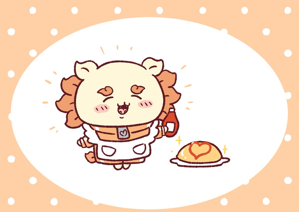 Ham_chan0_0's tweet photo. 빠질 수 없는 아기사자🧡

#ちいかわ #chiikawa #치이카와 https://t.co/XZSw1ITrZ3