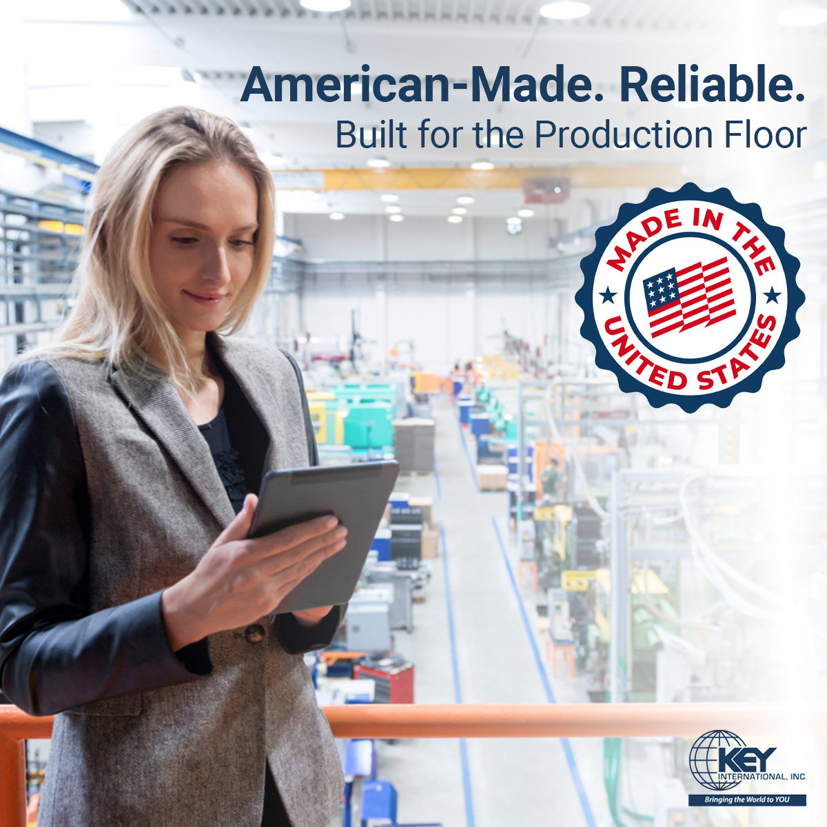 KeyIntlInc's tweet photo. At Key International, we offer name-brand equipment that performs to the highest standards and fulfills a wide range of production duties.

Built by us. Serviced by us. Proudly made in the U.S.A.

🔗 Find the right machine: https://t.co/wNPR6Uc1bz

#EquipmentSolutions https://t.co/vLYJS6gXZO