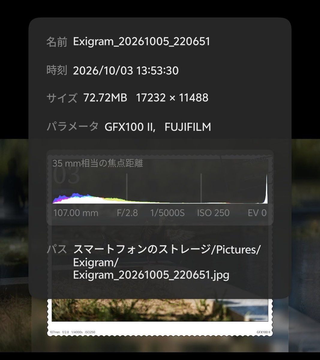 ao_neko100's tweet photo. #Exigram
本体スペックさえあれば
元が1億画素で透かしやふちに
1億画素追加して200MPでも
画素をへらさずに
書き出しさせることができます。 https://t.co/WnZV35jCWu