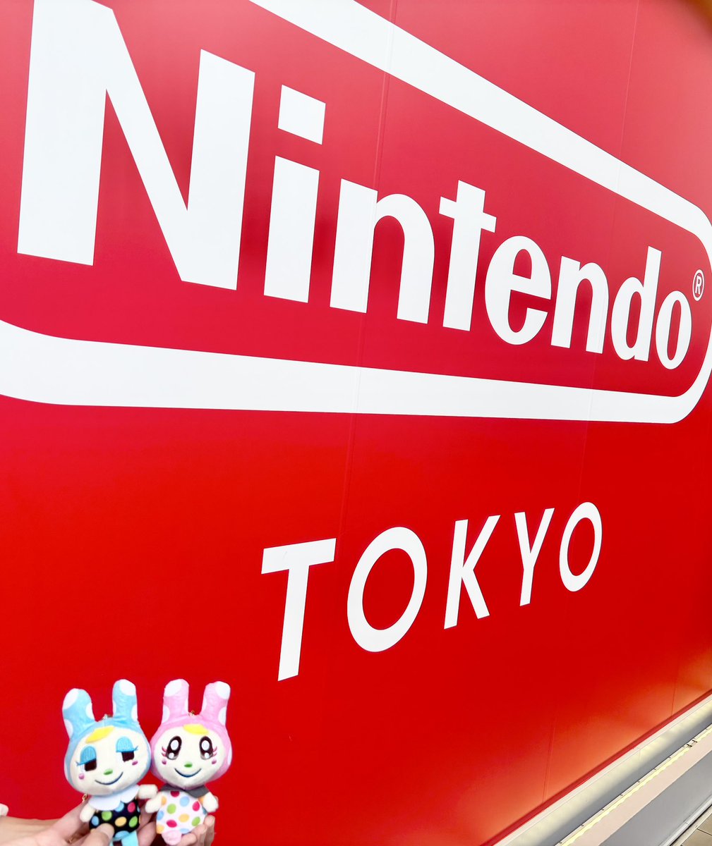 nbtbsv's tweet photo. 渋谷パルコのニンテンドーTOKYOに行ってきました😉
フランソワとクリスチーヌでぬい撮りしましたがピントがズレてました😭
#ぬい撮り  #どうぶつの森 https://t.co/qOInye4Gj6