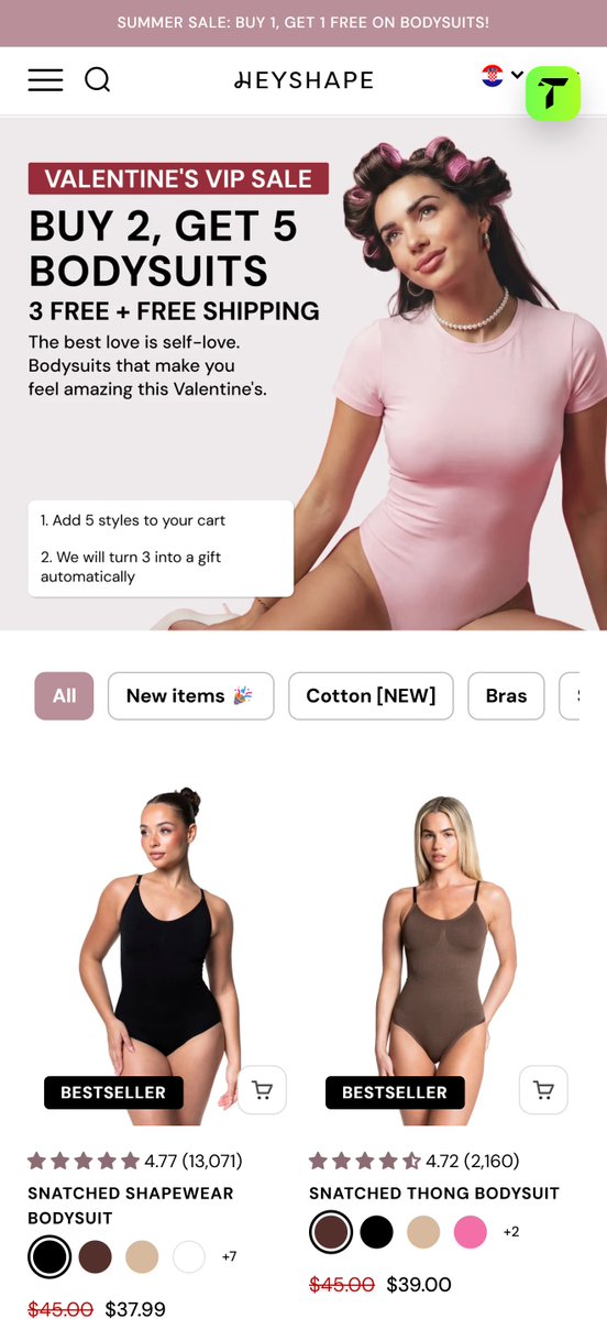 ArijanJanes's tweet photo. If you run a store with many SKUs, offer collection pages are a massive unlock.

Even your collection pages need to be optimized and ready for BFCM.

- Banner & promos for newest offers
- Scroll interruptors after 7-8 products to reduce bounce rate
- Star ratings on all product cards
- Option to add to cart without leaving the collection page (popup ATC)
- Sorting & filtering options properly made (use heatmaps for this)

All of these make a huge impact.

Here are some BFCM collection pages I came across that were interesting.

https://t.co/A4uJTowV3g

https://t.co/dELDGMA1Oj

https://t.co/uL7jP8By1I

https://t.co/kd6pIu9RO5