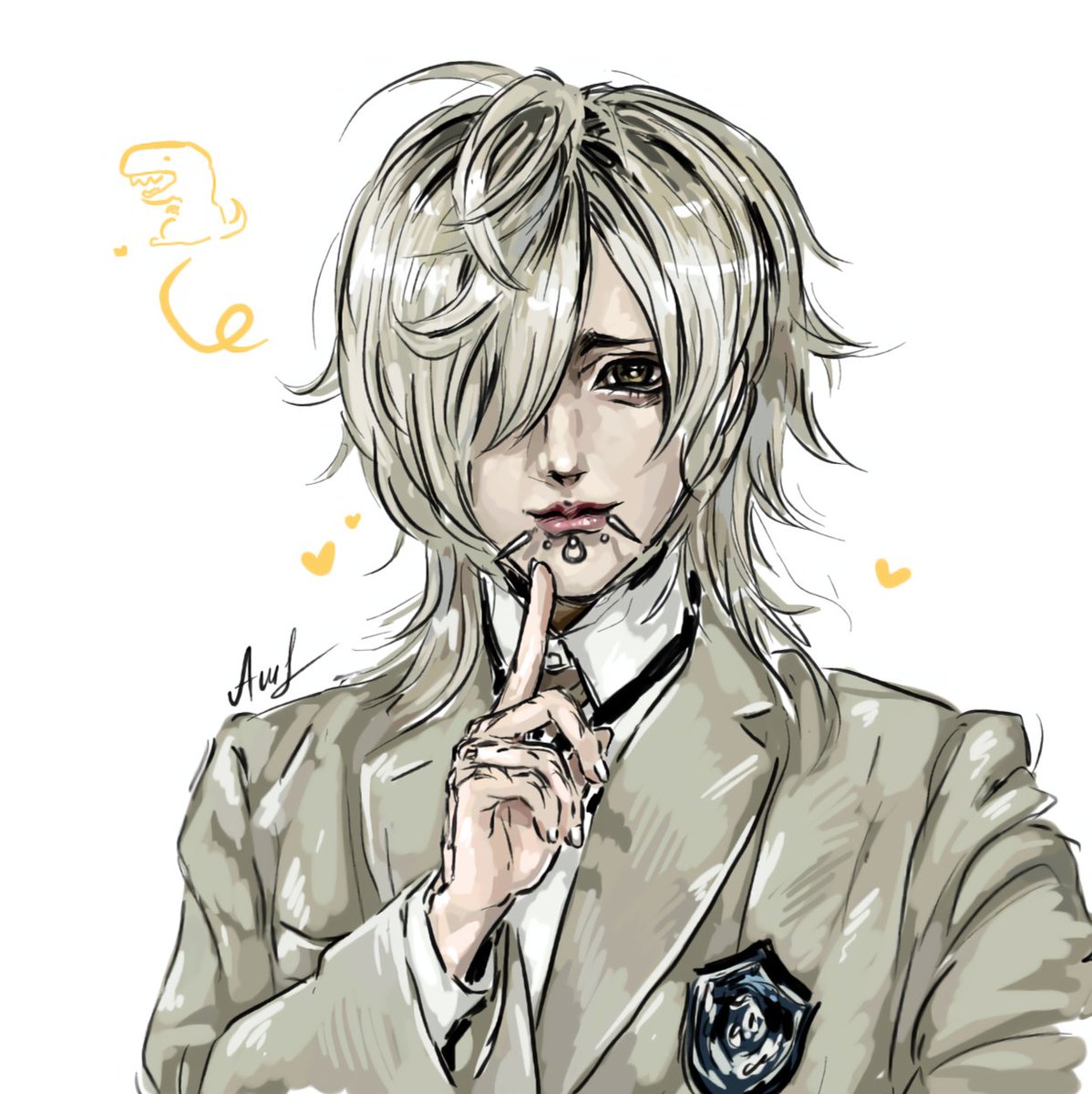 Hyetavwr's tweet photo. A sketch of fan-favorite Gedo ✨
#Gedraji #ゲドラジ #GedoZolpidem #大山田大山脈 #DIARIS #Zolpidem #jpop #mensidol #Gedo https://t.co/YOpJd6K5vV