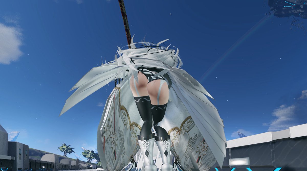 Gitune01's tweet photo. 和服とガーターベルトは最高の組み合わせ
#ぷそけつようび
#PSO2NGS_SS︎ https://t.co/NxHY6693Hb
