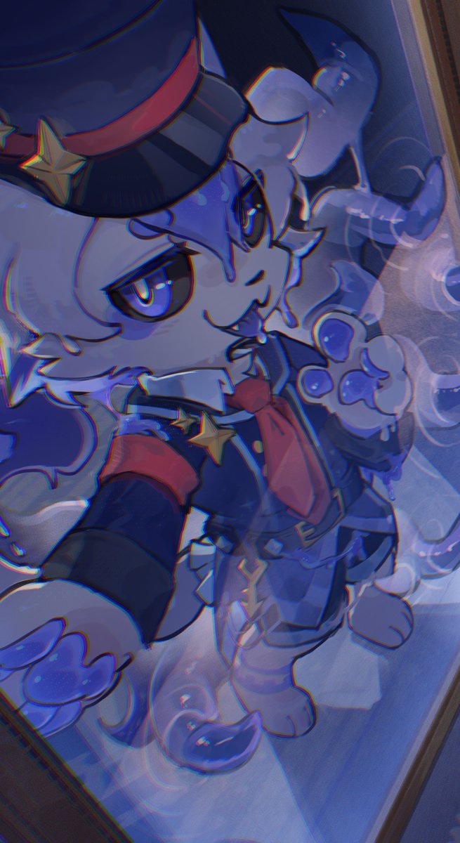 FuzzzyAki's tweet photo. Who is your true self?
💜💙🐱: @Lan0featAlkaid https://t.co/o0PQWR0ySG