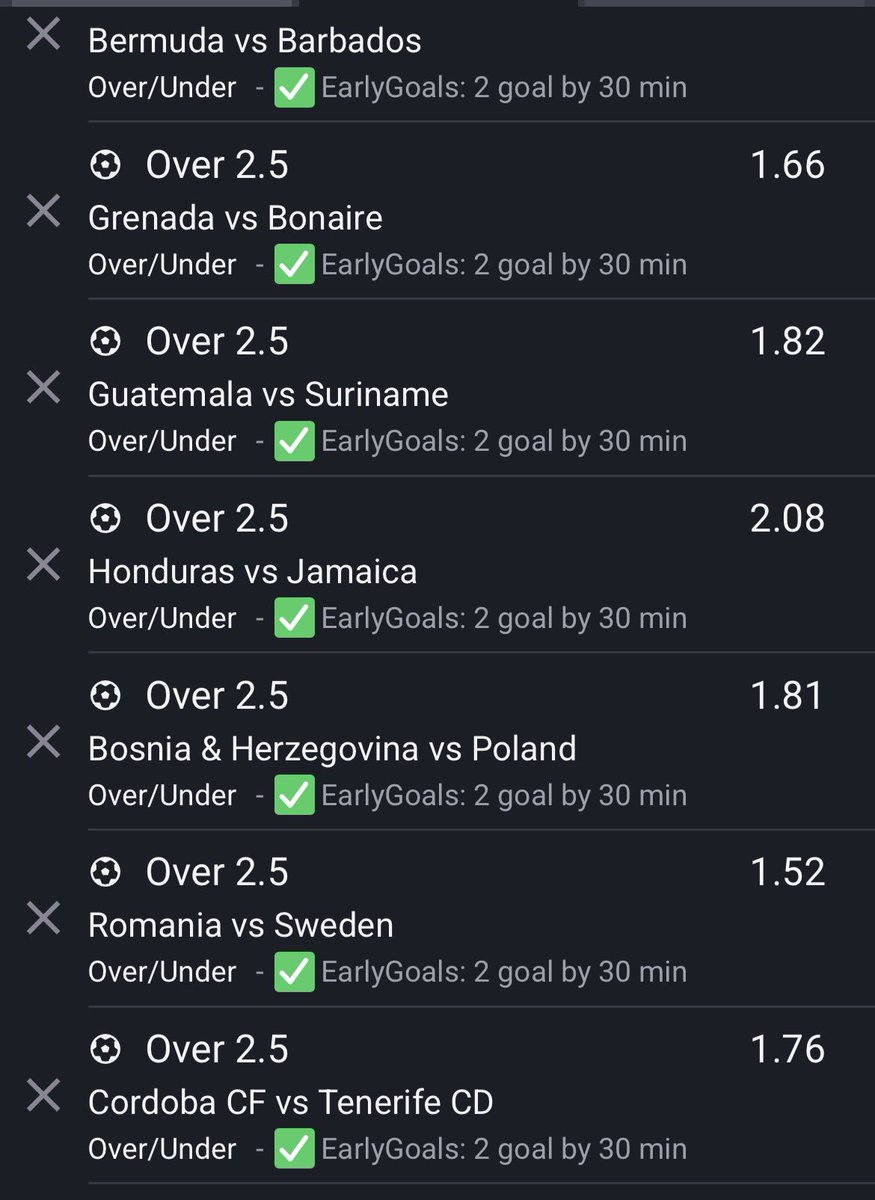 Bettips123's tweet photo. JZJ9GT

OVER 2.5 FT⚽️

Edit | Flex ✍🏼
#sportybet #soccer #boom #code https://t.co/wiV5w9vkH9