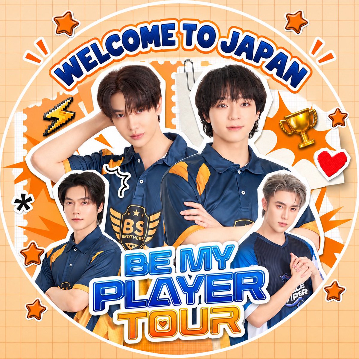 MBSupportJapan's tweet photo. 初めまして！MaxkyBasSupportJapanです🇯🇵
日本ファン有志による、Maxky君とBas君の日本初ファンミーティングに向けた
ウェルカム企画の為のアカウントです。
日本から沢山の歓迎と応援の気持ちを2人に届けられたら嬉しいです🧡
どうぞよろしくお願いします！

#maxkybas #แม็กกี้บาส https://t.co/weRaYemyjy