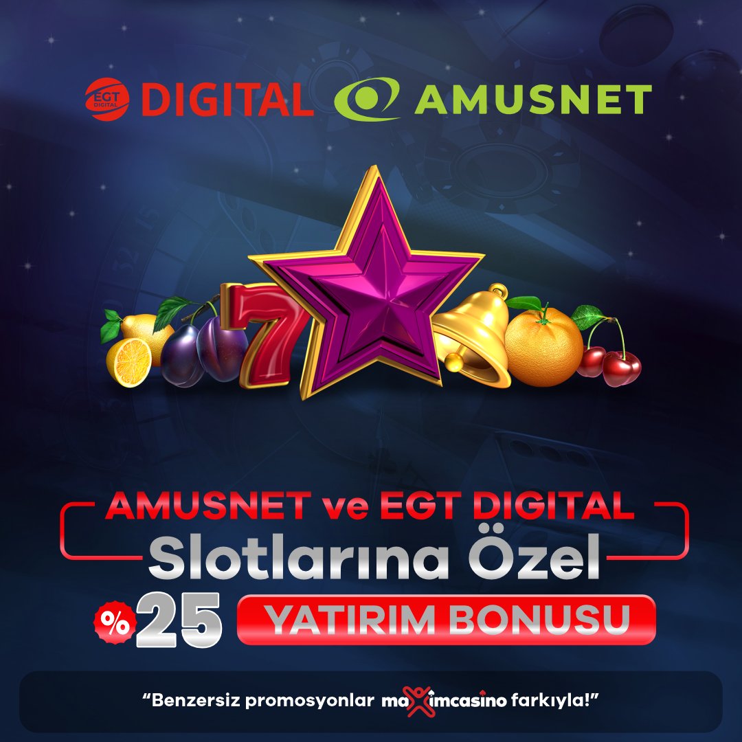 SosyalMaximm's tweet photo. 🎰#MAXİMCASİNO  SLOT Oyuncularımız Extra Kazanıyor

🍀 #AMUSNET   (Egt) ve
🔔#EGTDİGİTAL

💎 Sağlayıcılarına Özel Yatırıma Ek EXTRA %2️⃣5️⃣ Slot Yatırım Bonusu

✅Güncel giriş : https://t.co/Y9pKxoPxsw https://t.co/c97qcwVpsz