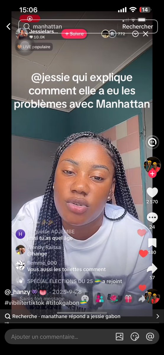 denoncetonbully's tweet photo. Votre #manhatane la problématique (je vais jamais te lâcher HARCELEUSE !!!) qui s’embrouille tous les 4 matins même avec les gens au Gabon (sa mère aussi chetou qu’elle rajoute son grain de sel) https://t.co/HJ6ug93CIv