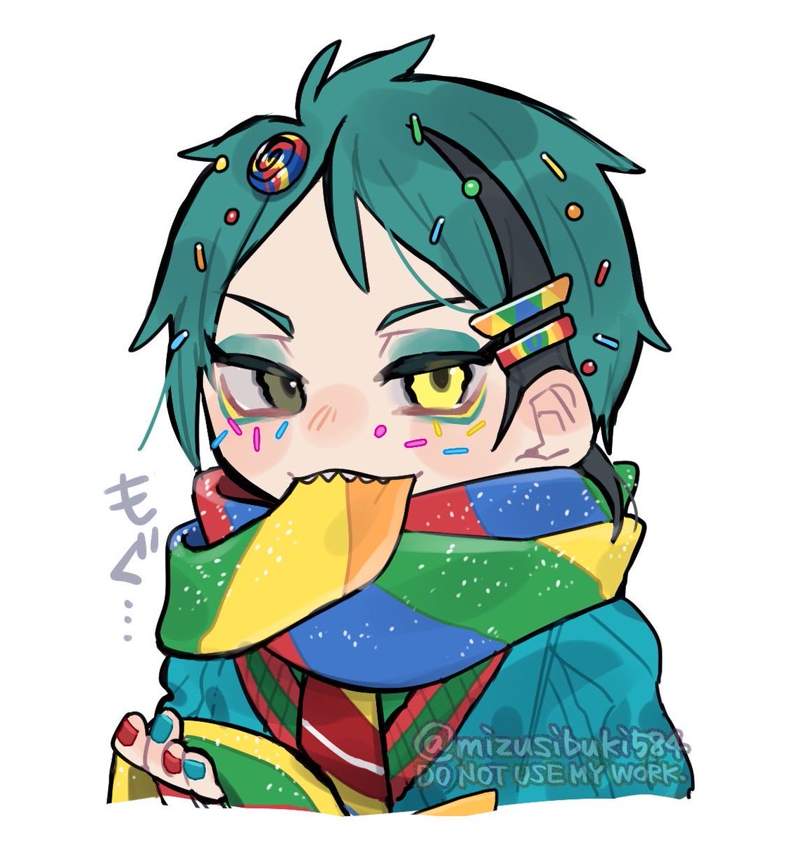 mizusibuki584_2's tweet photo. twst ジェイドの携帯食料 https://t.co/q6QEPYj9ZY
