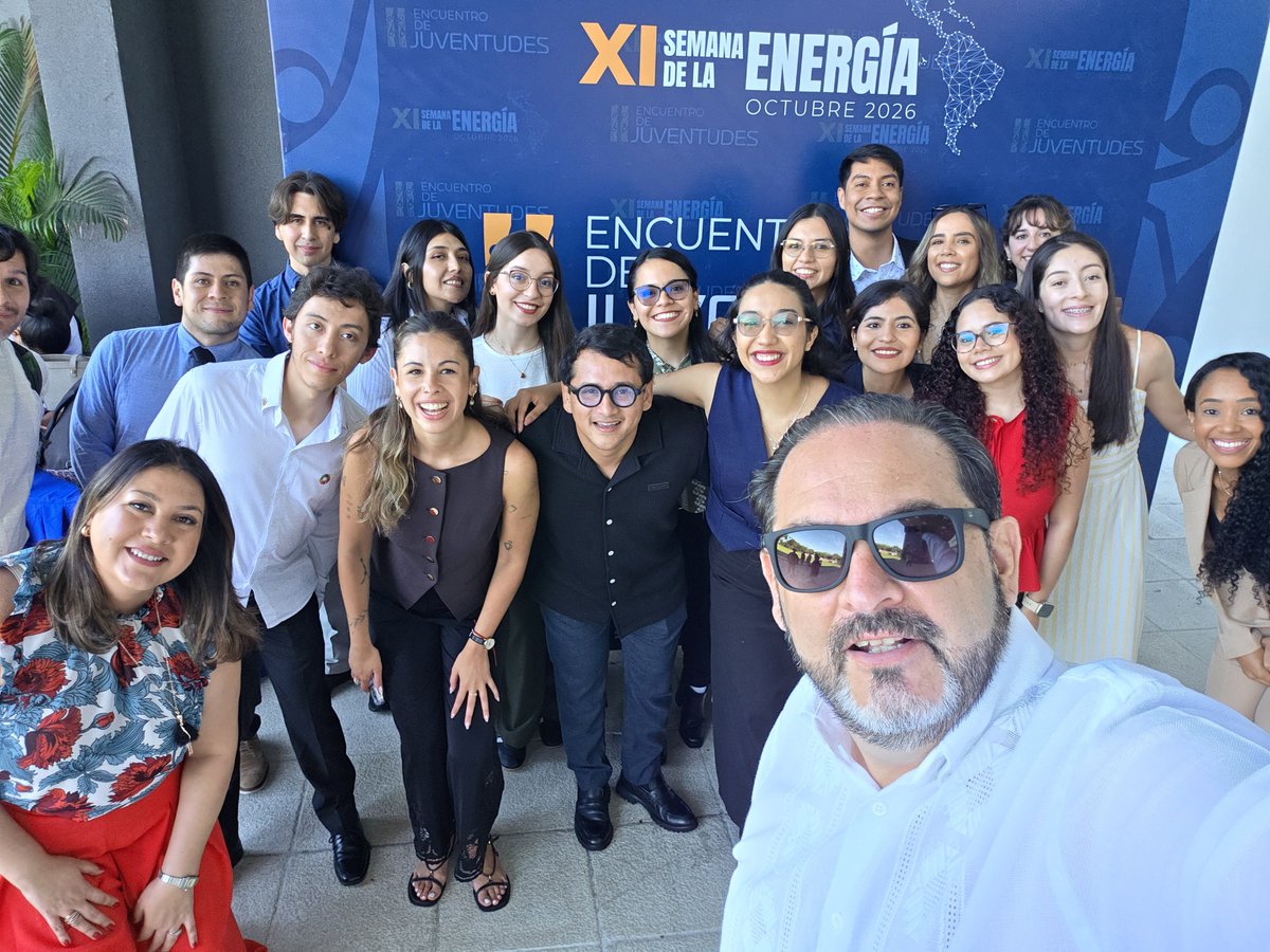 AndresReboll's tweet photo. Hoy comenzamos el II Encuentro de Jóvenes en Energía, en Santo Domingo 🇩🇴 https://t.co/HIgnUarU22