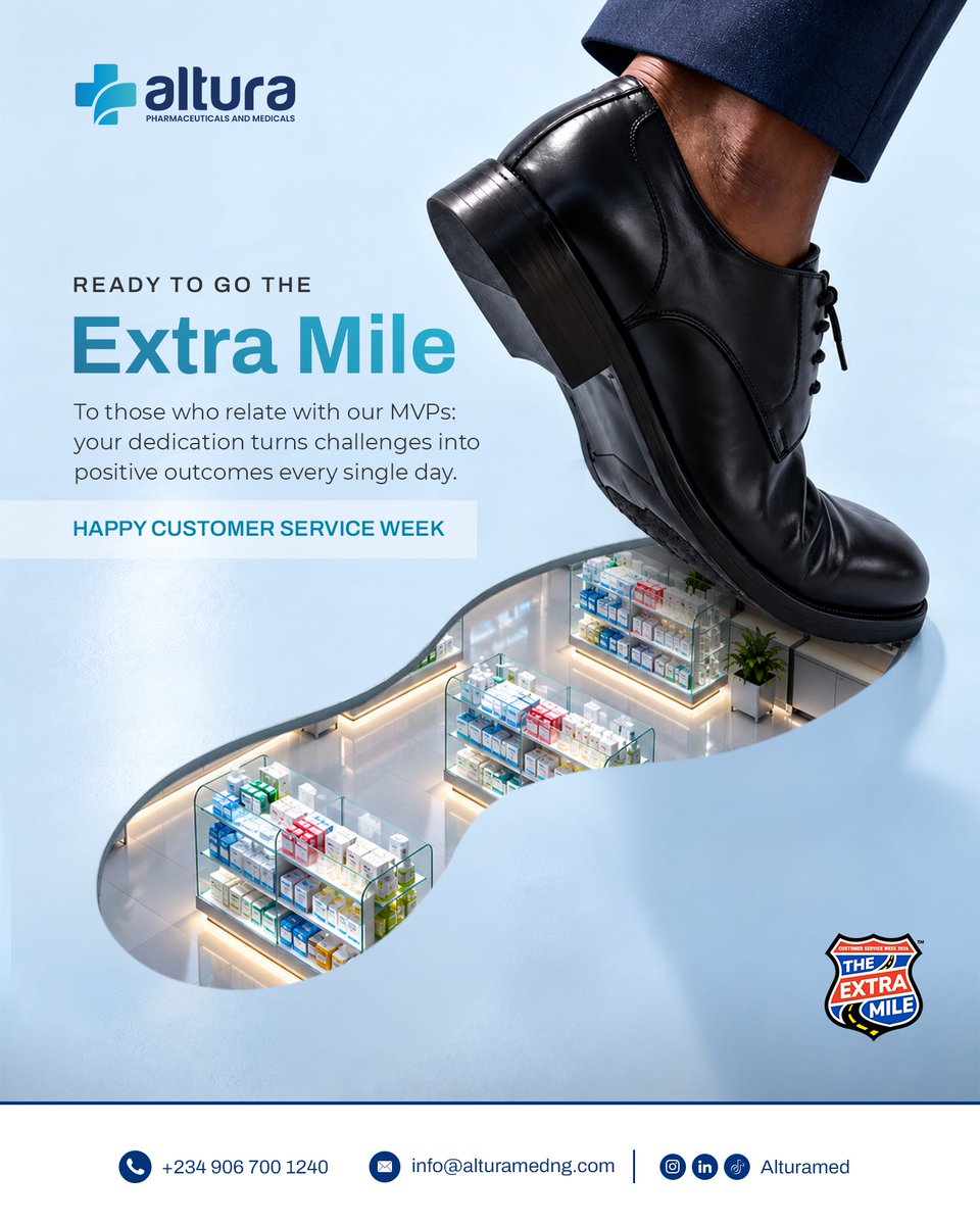 Alturamed's tweet photo. Going extra mile isn't a slogan here, our team does it everyday.

Happy customer service week 

.
.
.
.
.
.
.
.
.
.
.
.
.
.
.
.

.
.
.
#customerserviceweek https://t.co/WE6ADudHm7