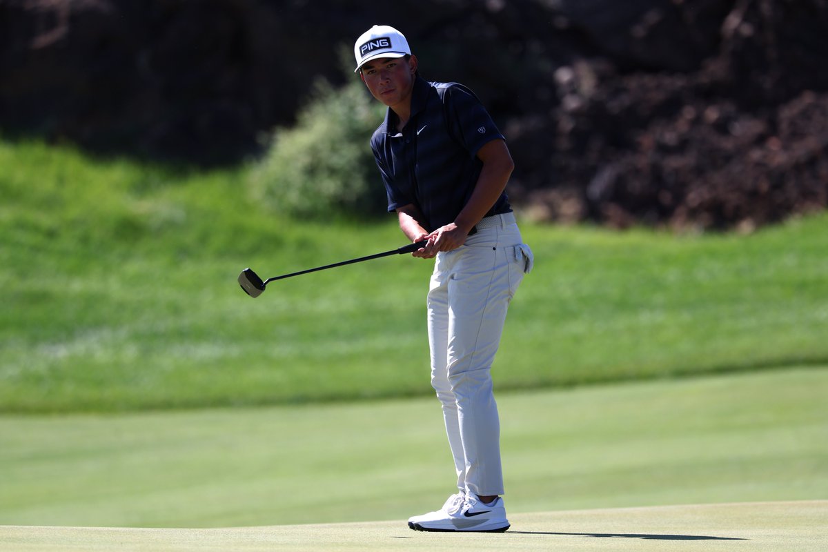 Cam_Jourdan's tweet photo. Kihei Akina is halfway to a PGA Tour card

The sophomore at @BYUmgolf finished ninth Sunday at the Bank of Utah Championship, earning two points in @PGATOURU Accelerated. That puts him at 10. If he gets to 20, he earns a PGA Tour card.

"It's in the back of your head. At the end of the day, you've just got to play golf, and that's what I did this week."