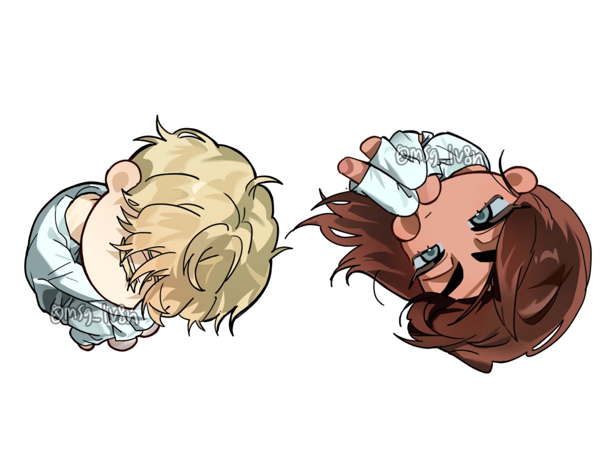 msg_iv8n's tweet photo. chibi #mizisua #ivantill #lukahyuna https://t.co/us2dAvafHk