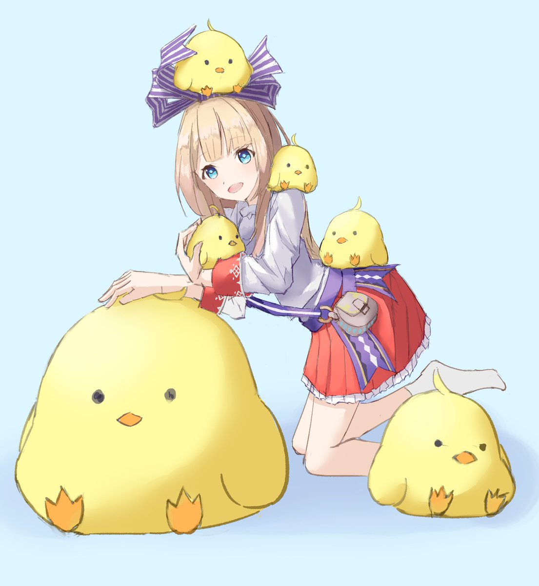 1dkYeeUSfcU7iWZ's tweet photo. ヒヨコさん🐤
#イルメリア #アトリ絵 https://t.co/LsppJkan83