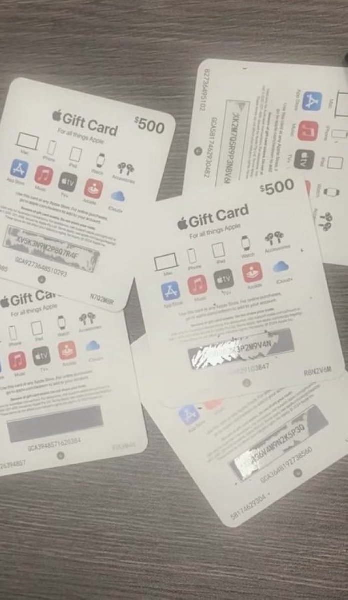 jamesonsmith34's tweet photo. I got enough gift cards $500

Ca I dm you https://t.co/WC45HZPSms