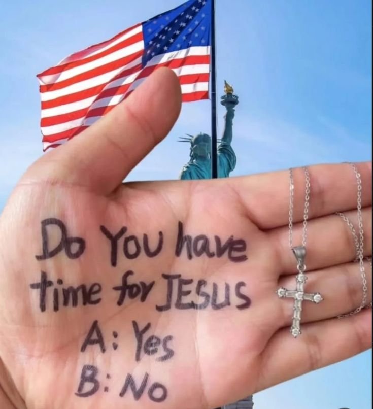 GodsGracell7's tweet photo. YOU have been too busy today??

Do you still have time for JESUS??

A. Yes 
B. No https://t.co/DpDcnWdFG5