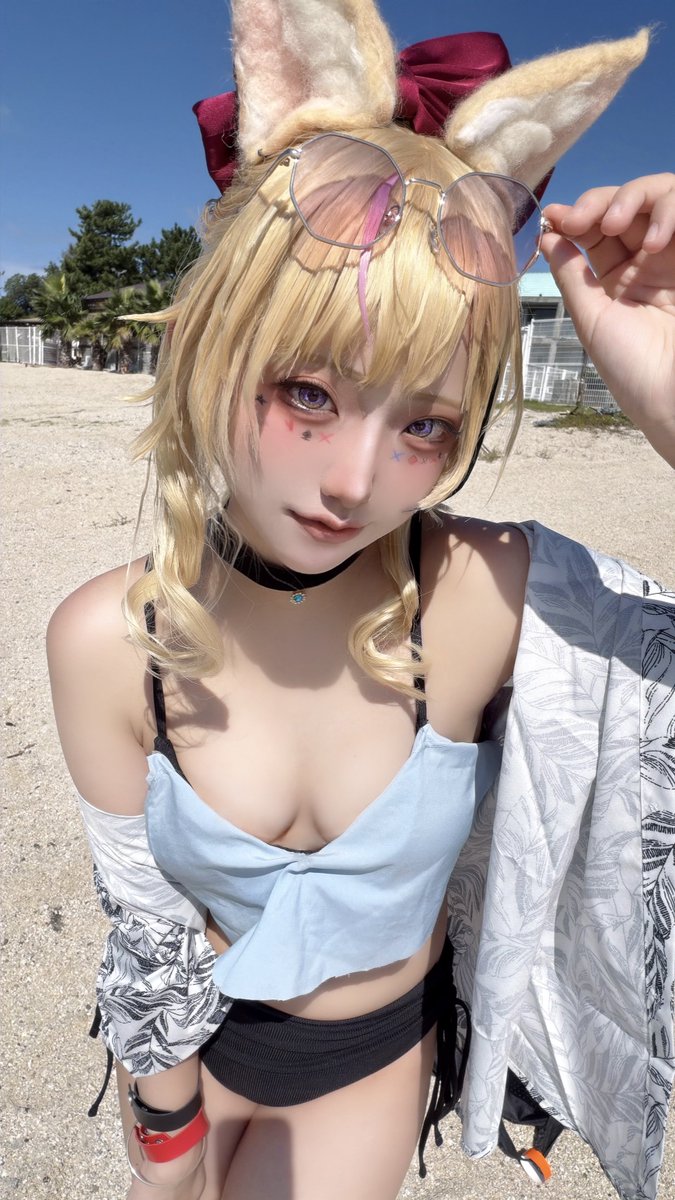 sakusaki_cos's tweet photo. 眩しすぎ🫠☀️☀️☀️ https://t.co/ITlQovATLq