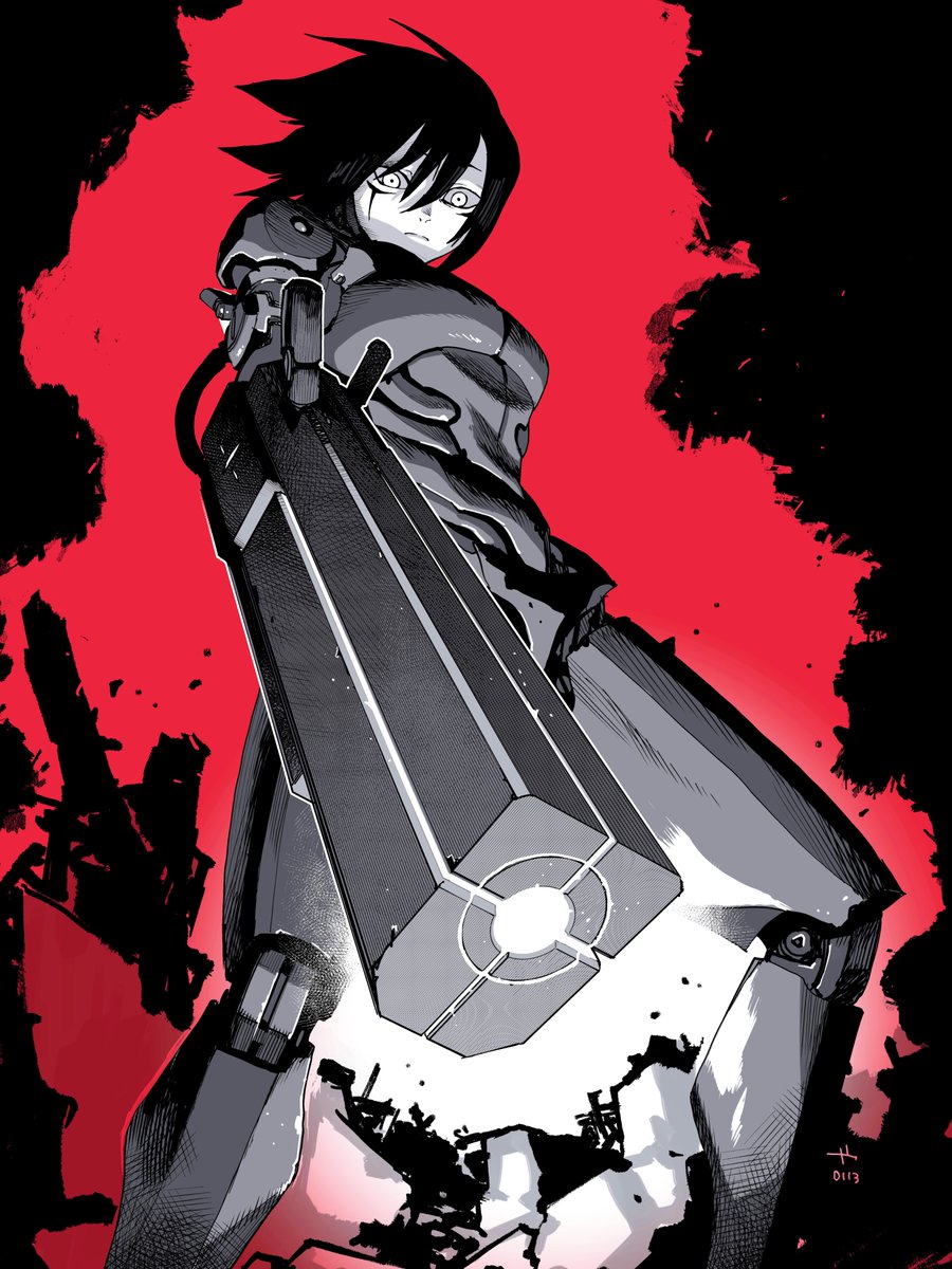 yashiro_manabu's tweet photo. BLAME!　FA https://t.co/jdOqS1haGv