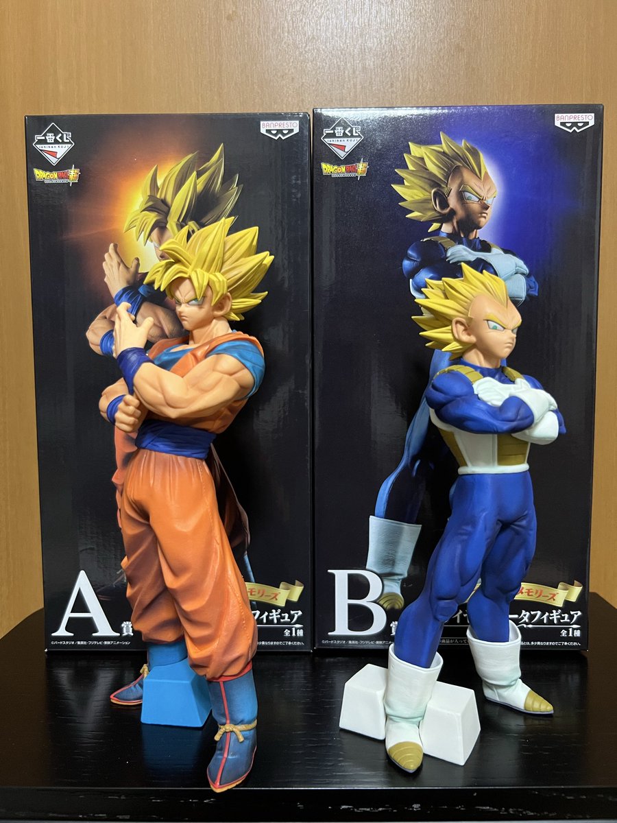hSEa6EHI2464327's tweet photo. 今日のフィギュア

ドラゴンボールメモリーズ
超サイヤ人孫悟空
超サイヤ人ベジータ

とうとう買ってしまった…💦
感無量😌

#ドラゴンボールメモリーズ
#孫悟空
#ベジータ https://t.co/aOOwmCB5b9
