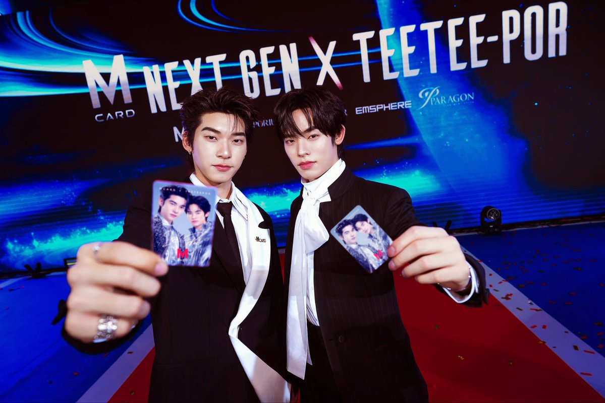 porsuppakarn's tweet photo. ขอขอบคุณทางเดอะมอลล์กรุ๊ปอีกครั้งนะครับ สำหรับการต้อนรับและเลือกพวกเราเป็น M Card Brand Ambassador ❤️

ขอบคุณหม่ามี๊วาวาที่มาร่วมเป็นกำลังใจให้กัน ขอบคุณที่คอยซัพพอร์ตในทุกๆ ก้าวเลยนะครับ

ฝากบทบาทใหม่ของพวกเราไว้ด้วยนะครับ 🫶🏻

#MCardxTeeTeePor #MCard #TheMallGroup https://t.co/7uRn8nQUKw