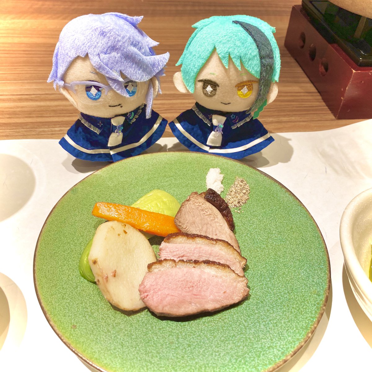 HOSRLRSGAJ's tweet photo. 夜はgoroさんも合流して美味しいでぃなーをいただきました😋✨ https://t.co/hQOqXoUecT