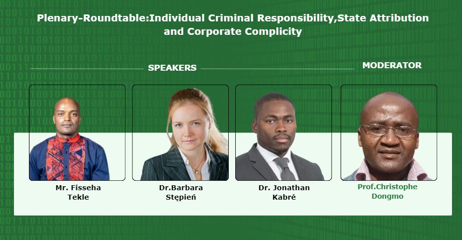 iPeace_GL's tweet photo. #HappeningNow 

The plenary roundtable examines individual criminal responsibility, attribution to States and corporate complicity for digital-era harms, bringing together legal perspectives on accountability in the digital age.
#GLRTP2026 #PRFGL2026 #IHL https://t.co/HTv6bdGTqn