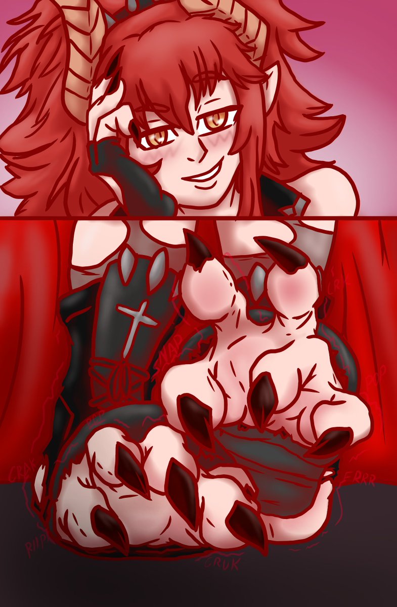 LoungeAfterDark's tweet photo. 『Art Cover: Magenta Wardrobe Woes/Zen Boot Growths』

Tad unorthodox, but wanted to share a few doodles initially sketched by my buddy Inkley's Den (on https://t.co/YZEb75v6z3) with my own finished covers. Featuring the sugar gremlin Magenta and a Vtuber crush , Zentreya.~
#feet https://t.co/QmBVrGHG55