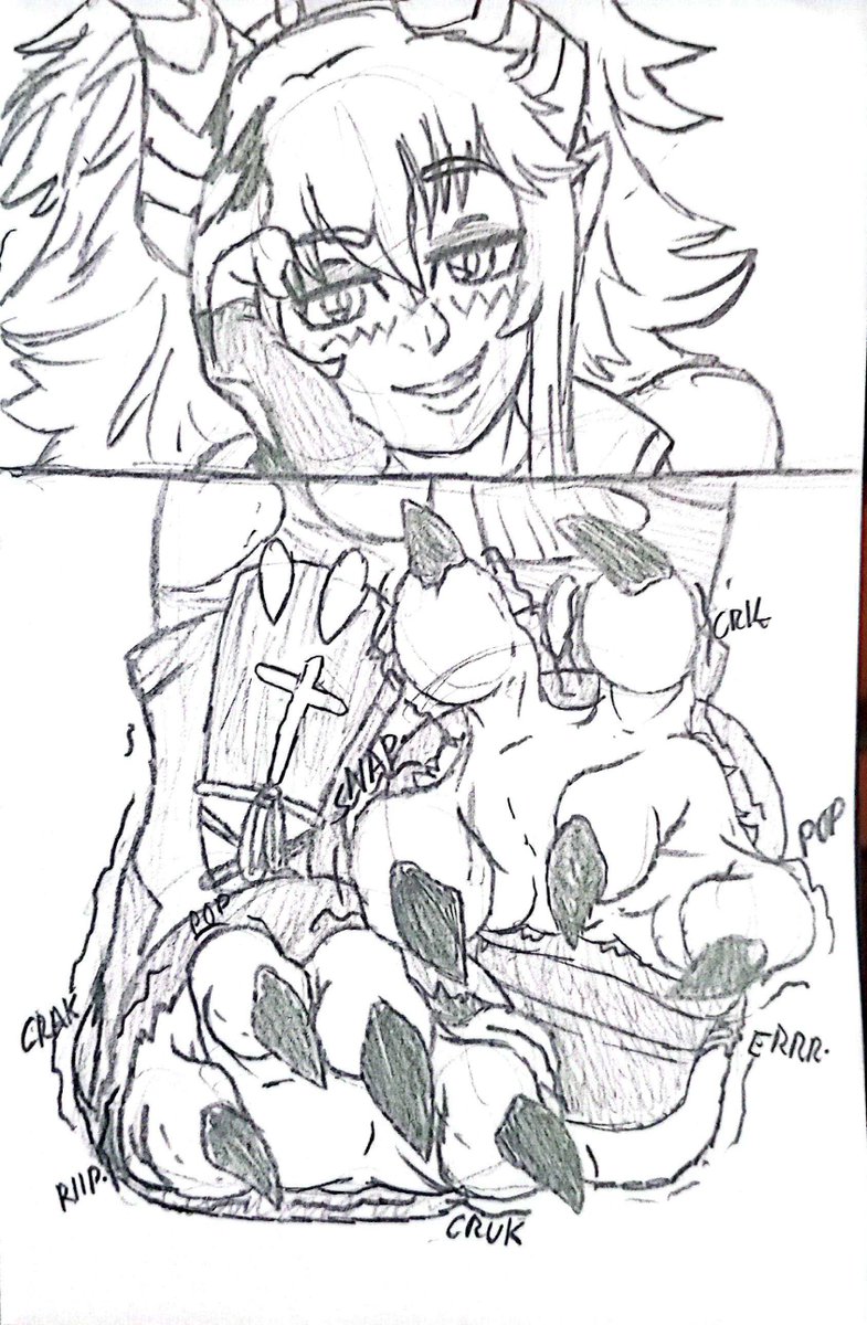 LoungeAfterDark's tweet photo. 『Art Cover: Magenta Wardrobe Woes/Zen Boot Growths』

Tad unorthodox, but wanted to share a few doodles initially sketched by my buddy Inkley's Den (on https://t.co/YZEb75v6z3) with my own finished covers. Featuring the sugar gremlin Magenta and a Vtuber crush , Zentreya.~
#feet https://t.co/QmBVrGHG55
