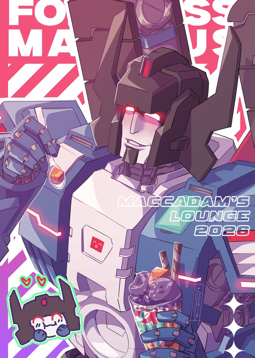 sugarplumjinx's tweet photo. Fortress Maximus #maccadamslounge2026 exclusive photocard!
#transformers https://t.co/kigHjRmNut