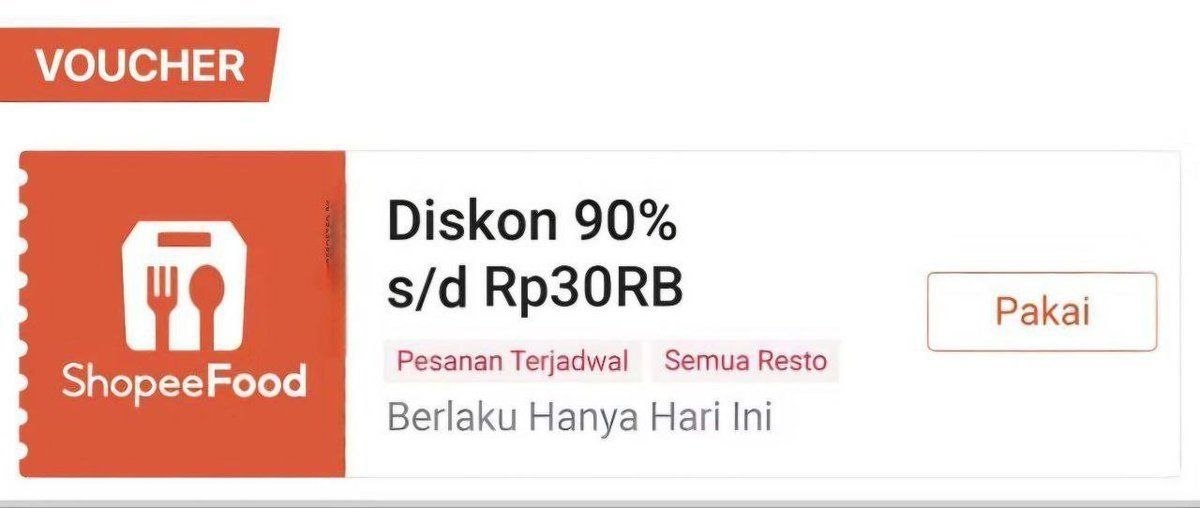 regulathion's tweet photo. โผ๏ธ ShopeeFood DISKON 90%
Max 30rb ๐
* Semua resto, pesanan terjadwal
Klaim dan belinya disiniii ๐
https://t.co/Ii3iqKvRSu
https://t.co/Ii3iqKvRSu
gofood grabfood kode promo go grab shopee food sfood voucher daget gojek gratis ongkir Senin tepe getuk #TimnasDay https://t.co/iZoN7slULY