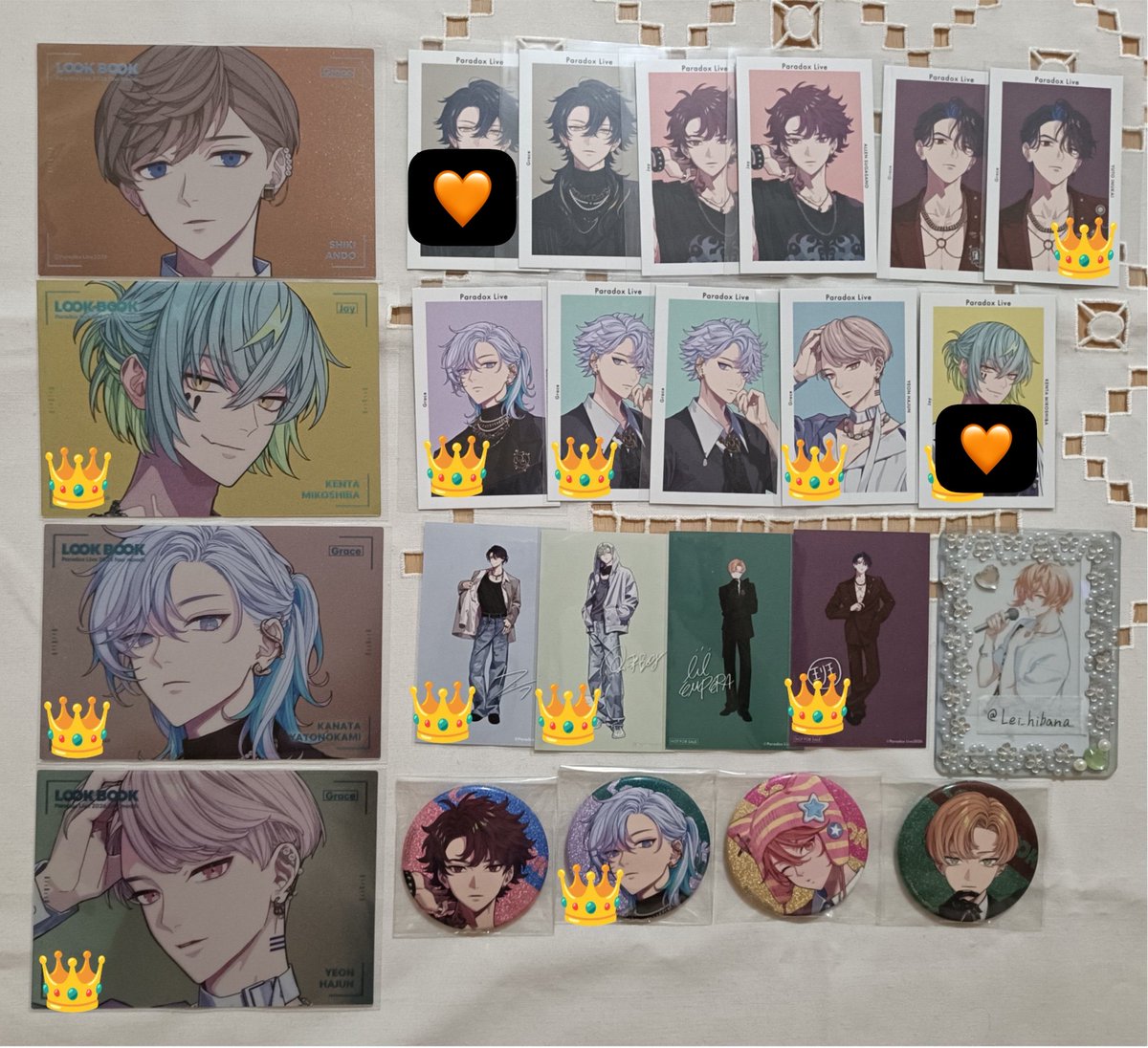 lastsummer2018's tweet photo. @Lei_hibana はじめまして、こんばんは。
検索より失礼します。
当方、画像1枚目を所持しているのですが、
画像お借りして🧡のものと 4:4 での郵送交換は可能でしょうか…？
ご検討頂ければ幸いです。よろしくお願いいたします。 1アレン/智生/賢太 https://t.co/vMEEHobYWj